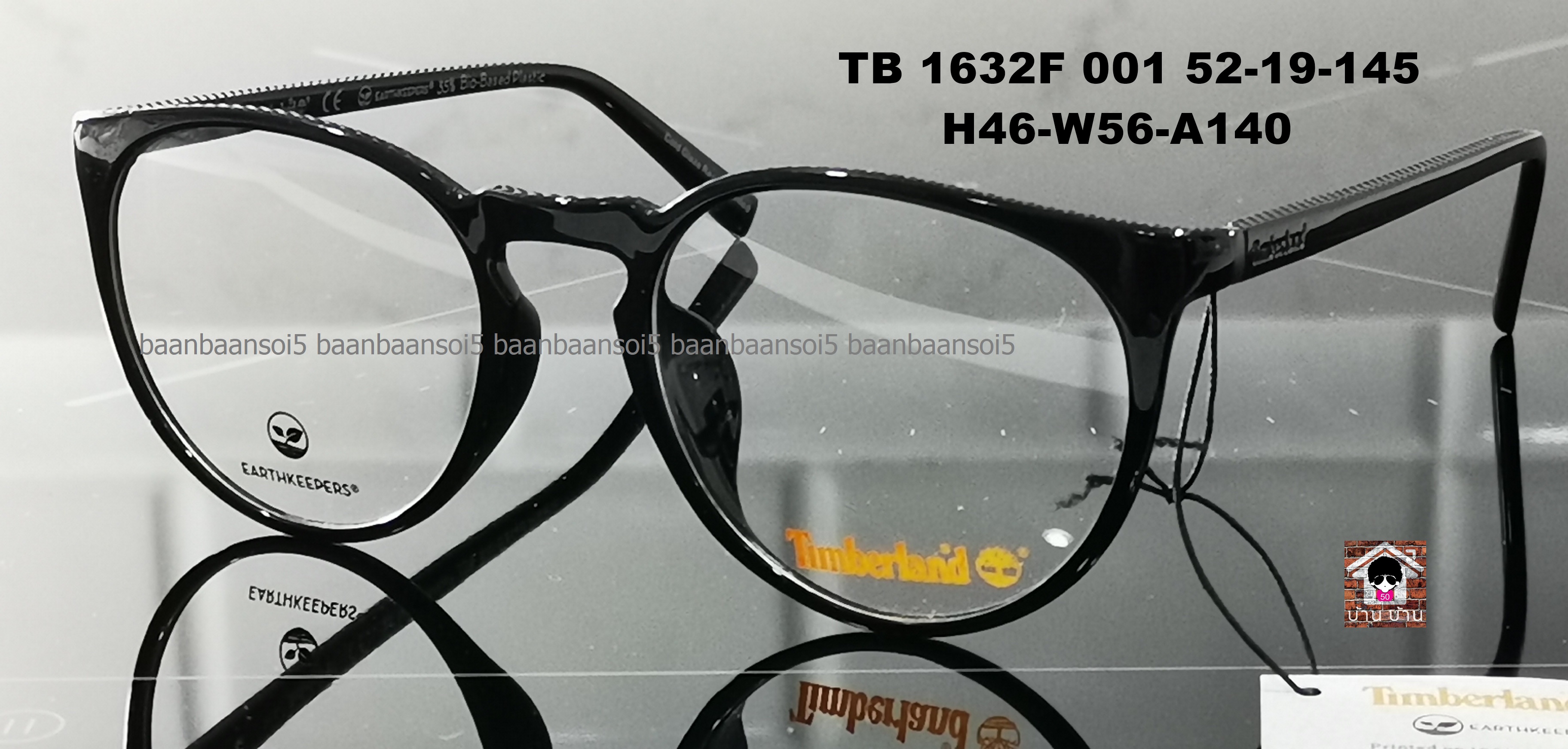 TIMBERLAND TB 1632F 001 โปรโมชั่น กรอบแว่นตาพร้อมเลนส์ HOYA ราคา 4,190 บาท