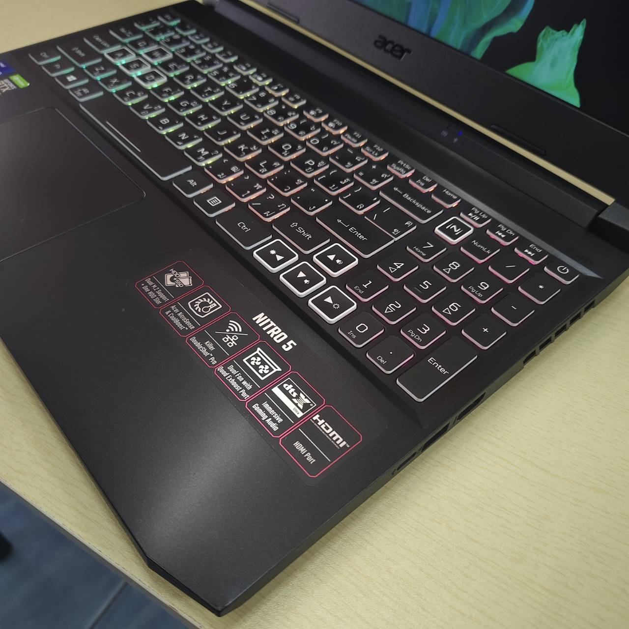 ACER Nitro 5 AN515-57-7277 สภาพเครื่อง 85%