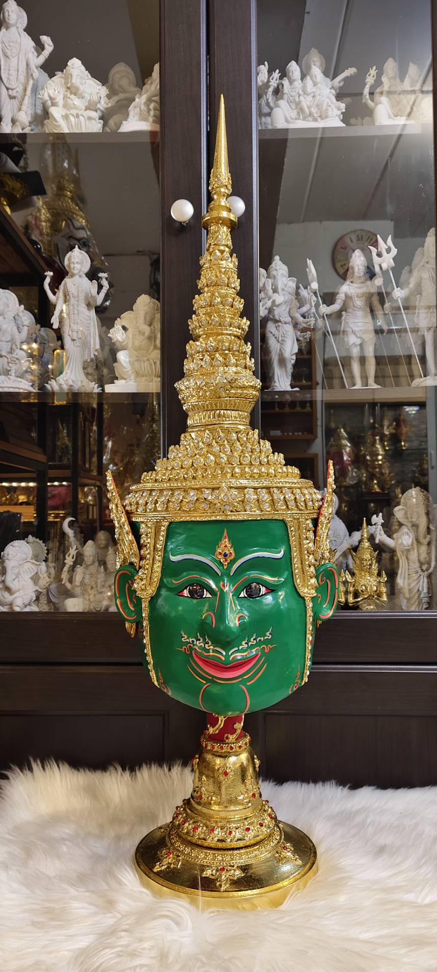 หัวโขน พระราม ขนาดสวมหัว