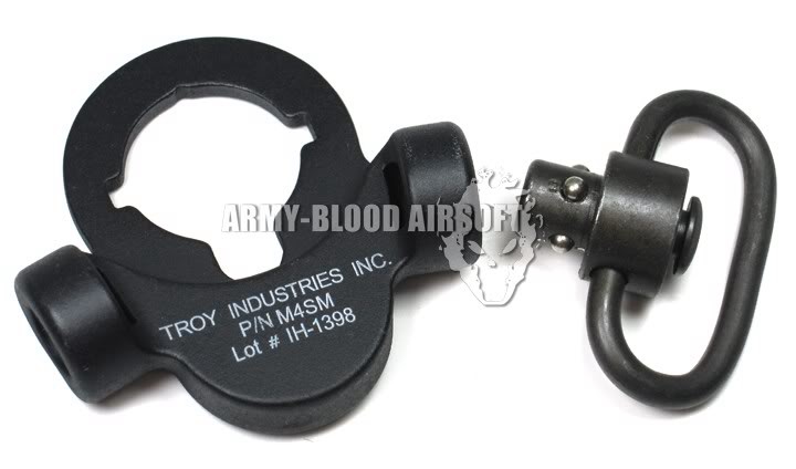 Troy OEM M4 QD-Sling Adapter End Plate For AEG (BK)