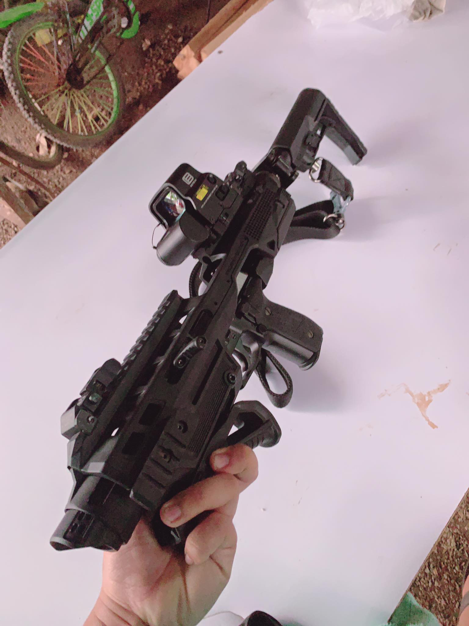 New.ชุดประกอบปืนสั้น KIDON Conversion Kit สีด