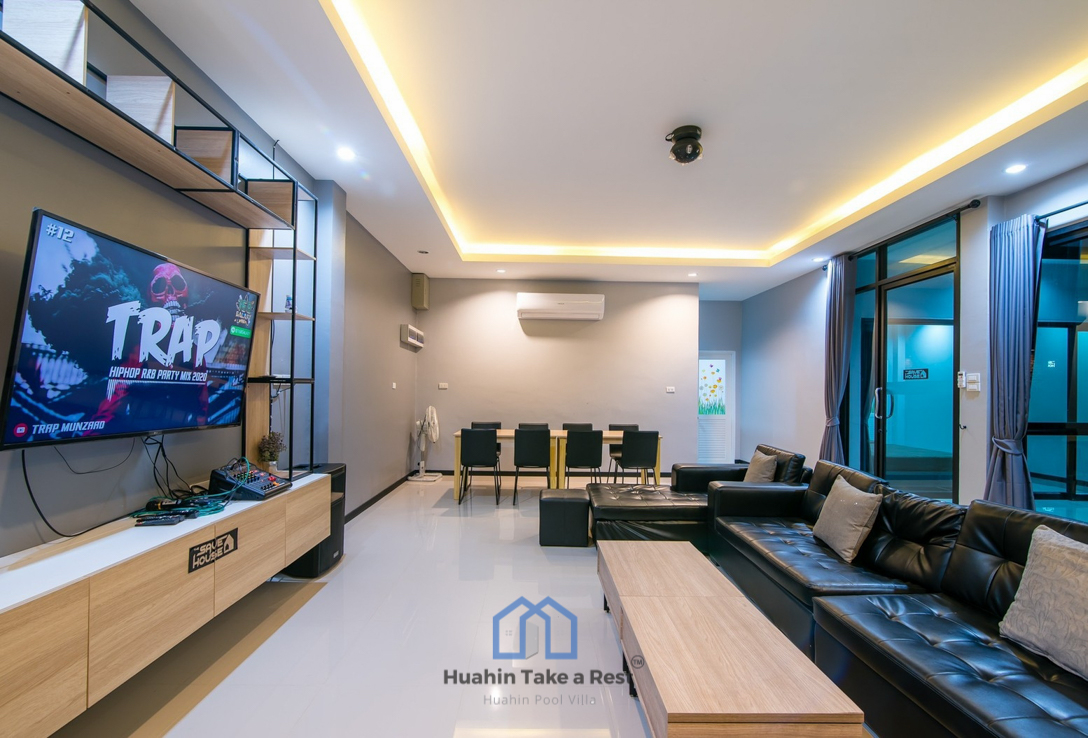 HR6001 บ้านพักชะอำ เซฟโซน ปาร์ตี้