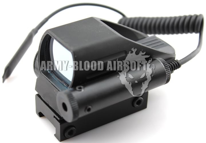 1x33 Red Green 4 Different Reticles Dot Reflex Sight W/ Red Laserprev next