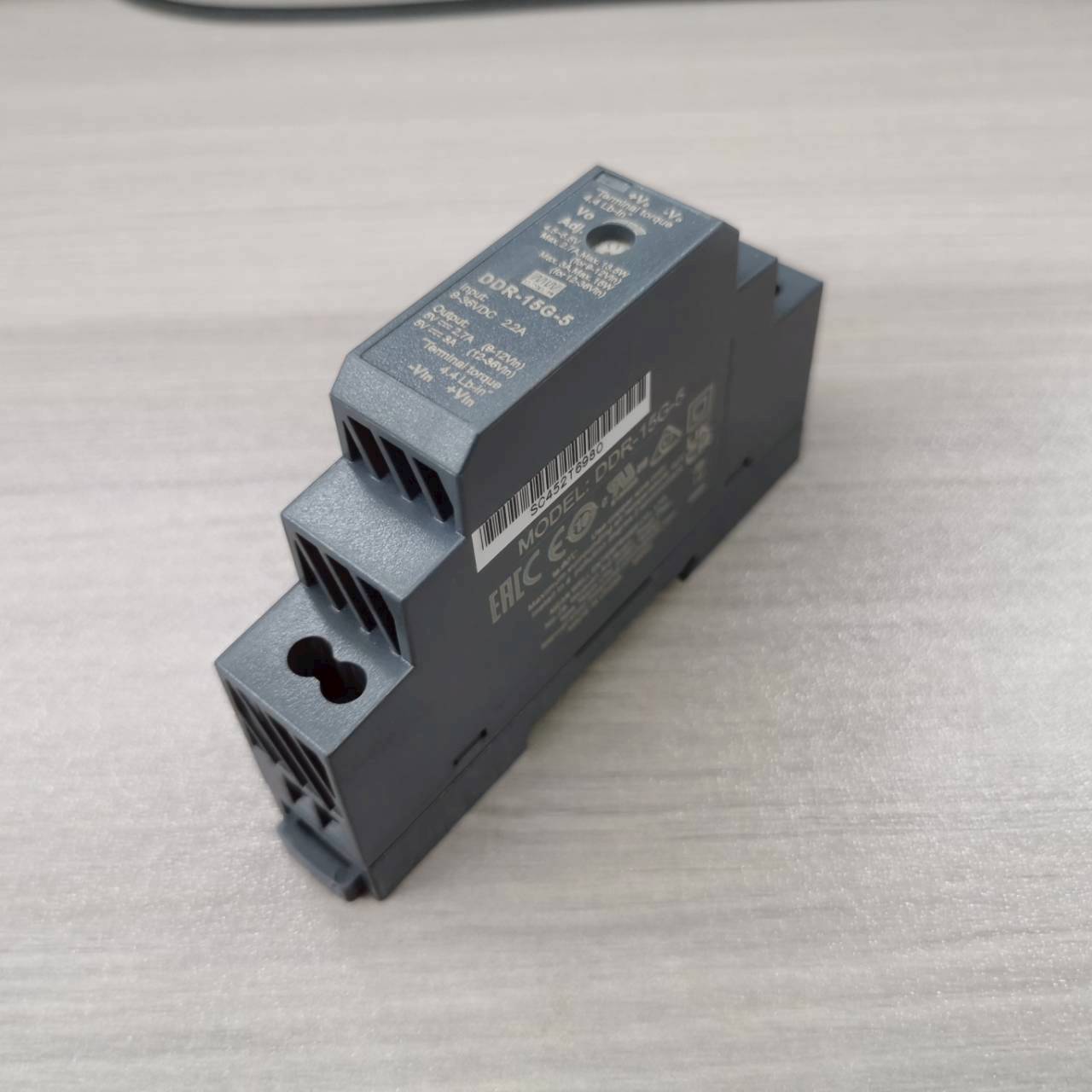 DDR-15G-5 Switching power supply MEANWELL Isolated DC/DC Converters ตัวแปลง DC-DC แปลง 9 –36 VDC เป็น 5 VDC