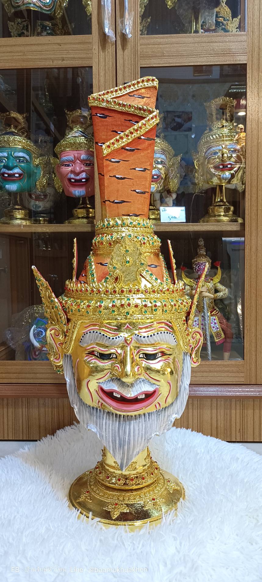 ปู่ฤาษี 108 ปู่บรมครูฤาษี 108 ขนาดครอบ