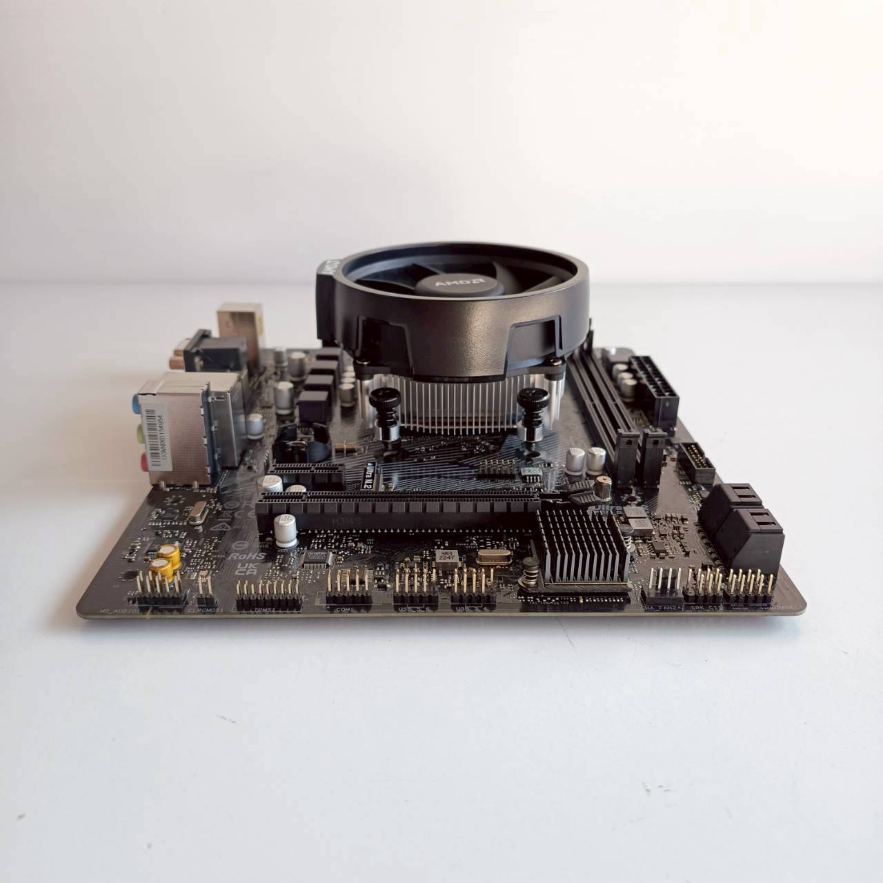 CPU + M/B CPU Ryzen 5 4600G M/B ASROCK A520M - HVS (AM4) ประกัน J.I.B. 13/08/2026