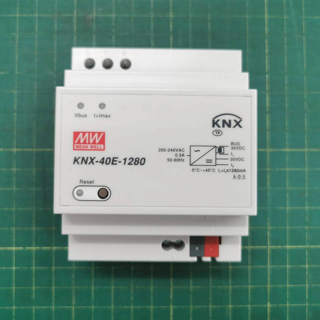 สวิทช์ชิ่งพาวเวอร์ซัพพลาย Meanwell KNX-40E-1280 POWER SUPPLY 40W 30V 1.28A