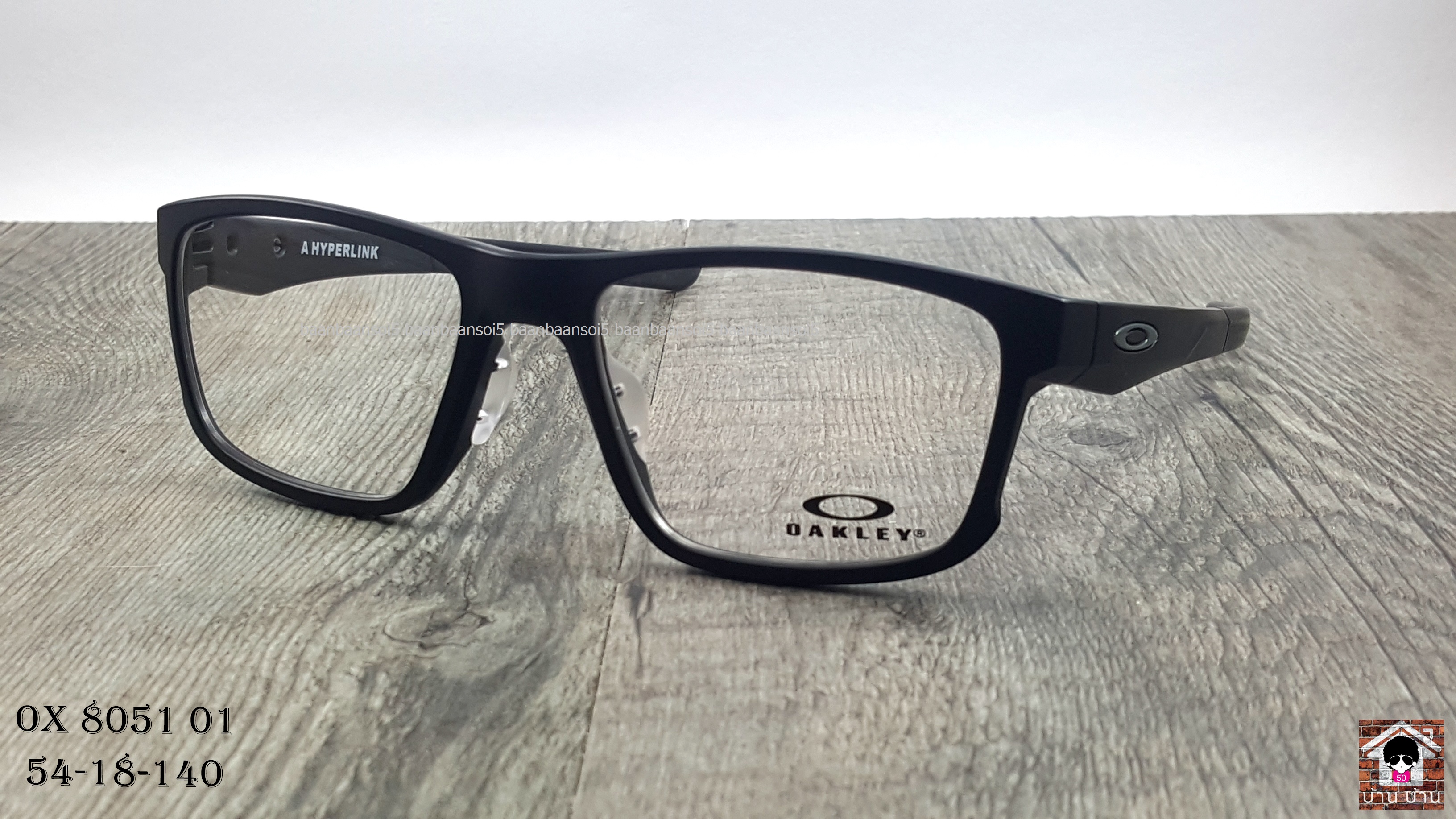 OAKLEY OX8051-01 HYPERLINK (ASIA FIT) โปรโมชั่น กรอบแว่นตาพร้อมเลนส์ HOYA ราคา 4,100 บาท