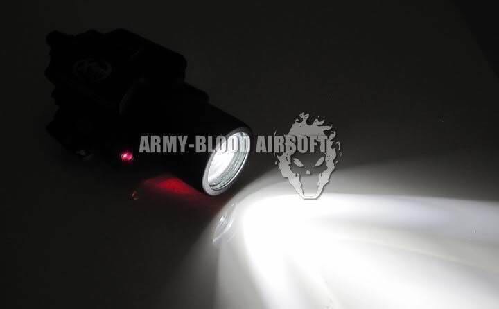 New.Surefire X400 LED WeaponLight with Laser New Type (BK) ราคาพิเศษ