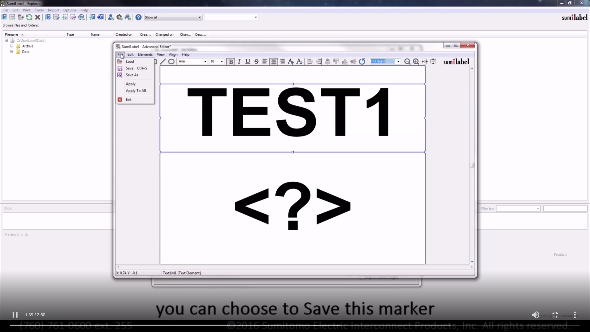 รับพิมพ์ TAG มาร์คสายไฟ สีขาว/สีเหลือง แบบ Low Smoke และ Normal