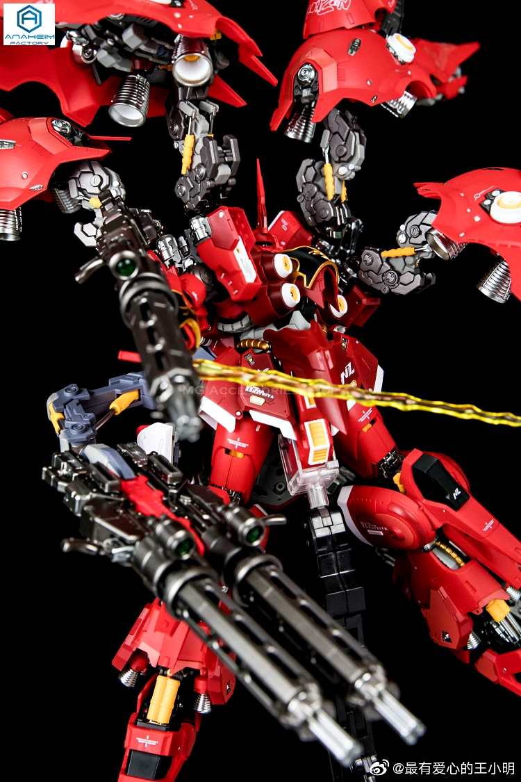 [PO]1/100 NZ-666 Kshatriya Warlock Red Version + 6 Gatling Gun[MC]โมสำเร็จ