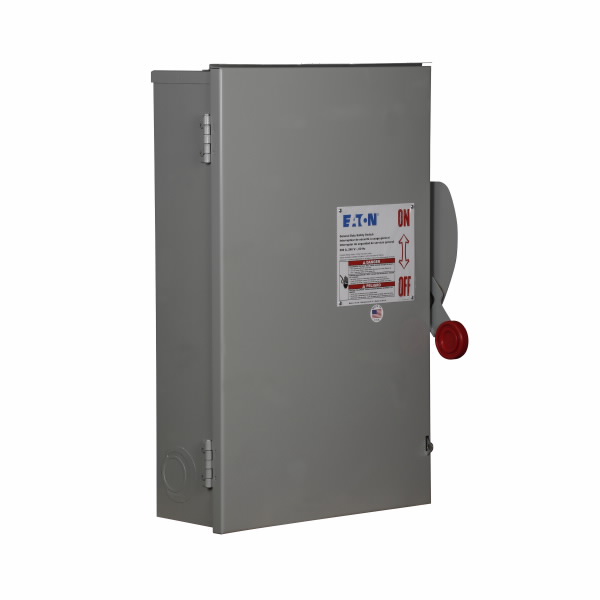Safety Switches EATON เซฟตี้สวิทช์ 200A Single Phase แบบใส่ฟิวส์ได้ OUTDOOR