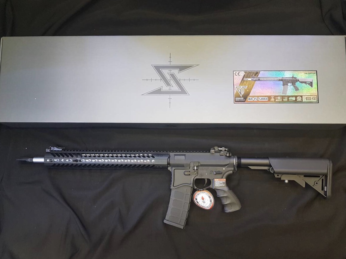 🔥ลูกค้าสามารถดูสินค้าทั้งหมดจาก แอด id Line:@bkkboy (ใส่ @ นำหน้าด้วยนะครับ) 🔥 New.ELECTRIC RIFLE AR-15 SBR8 [BLACK/two-tone] G2 SYSTEM EMG SEEKINS PRECISION G&G (TGR-015-BR8-BNB-NCM) Pice: 1x,xxx Baht ✅ จำหน่ายอุปกรณ์ยุทธวิธีทุกชนิ