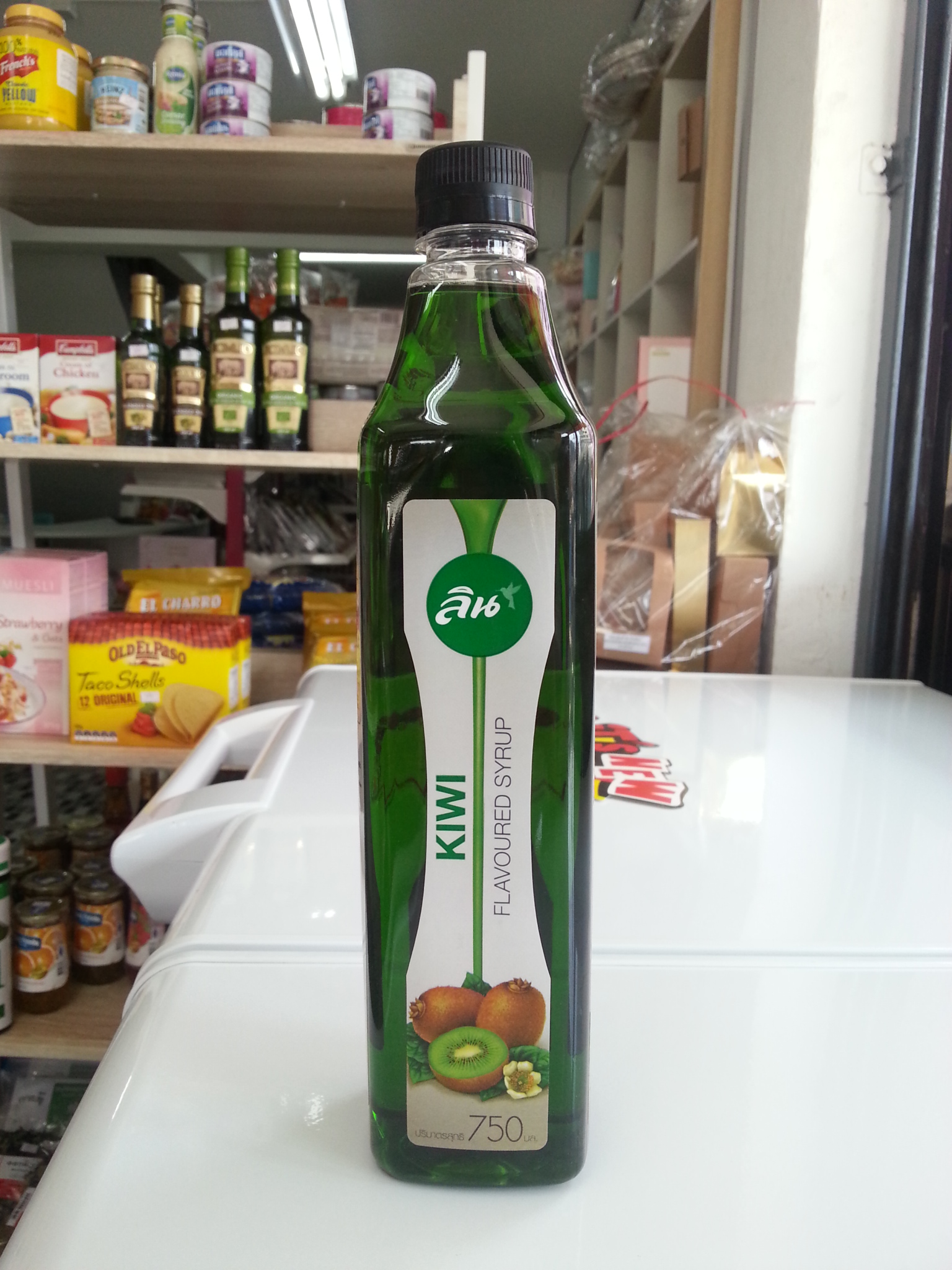 นํ้าเชื่อมกลิ่นกีวี่ ลิน750มล.