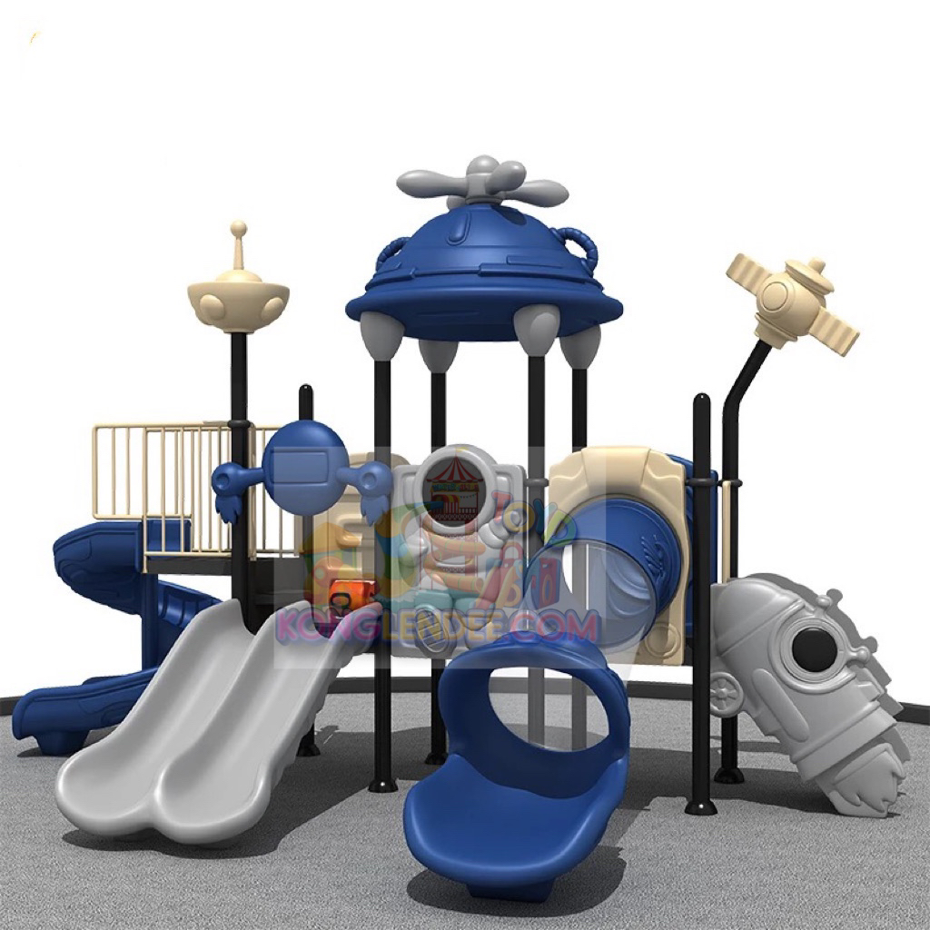 เครื่องเล่นสนาม ชุดสไลเดอร์อวกาศ