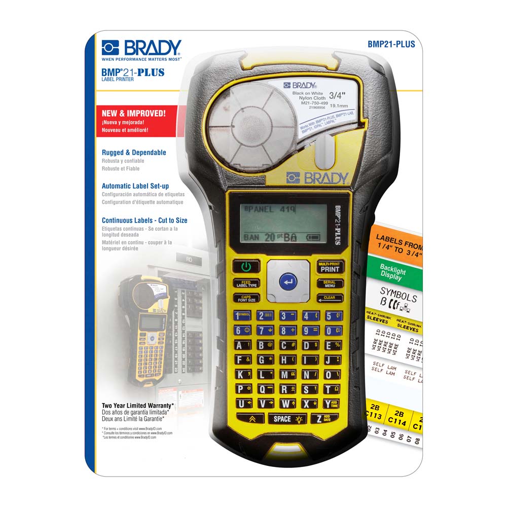 BRADY M21-375-430-WT-CL สติ๊กเกอร์ BMP21-PLUS - BRADY LABEL PRINTER