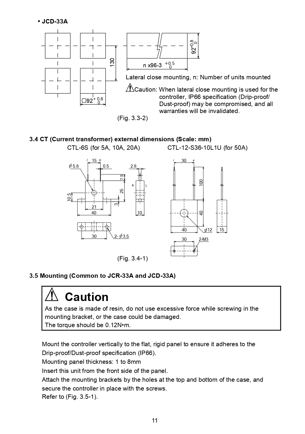 SHINKO เครื่องวัดและควบคุมอุณหภูมิ Temperature Controller - Multi JCR-33A-A/M