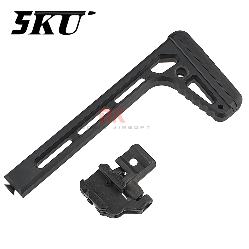 New.พานท้ายปืนแบบพับได้ รุ่น Minimalist Folding Stock สีดำ