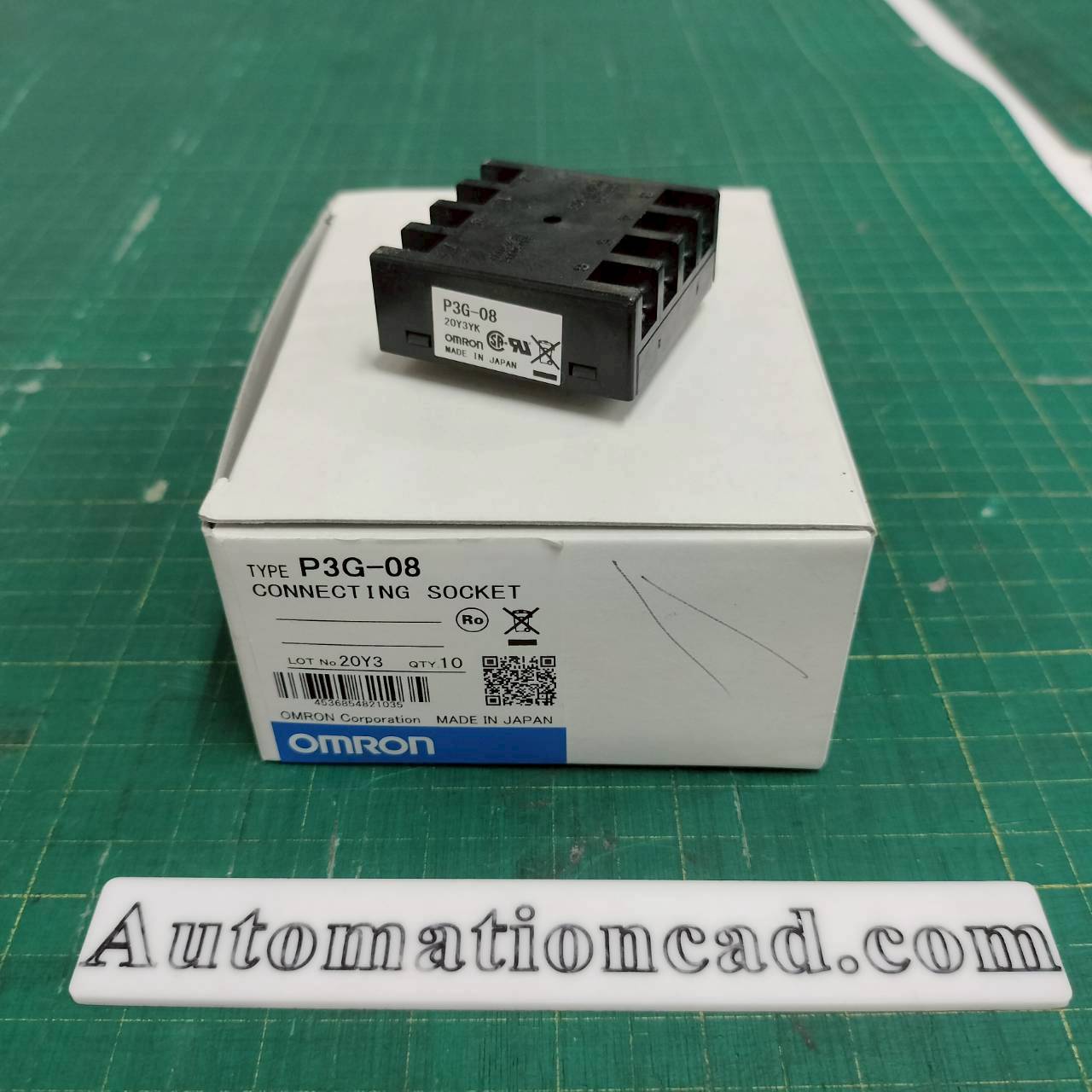 P3G-08 SOCKET 8P OMRON สำหรับ TMER รุ่น H3CR-A8