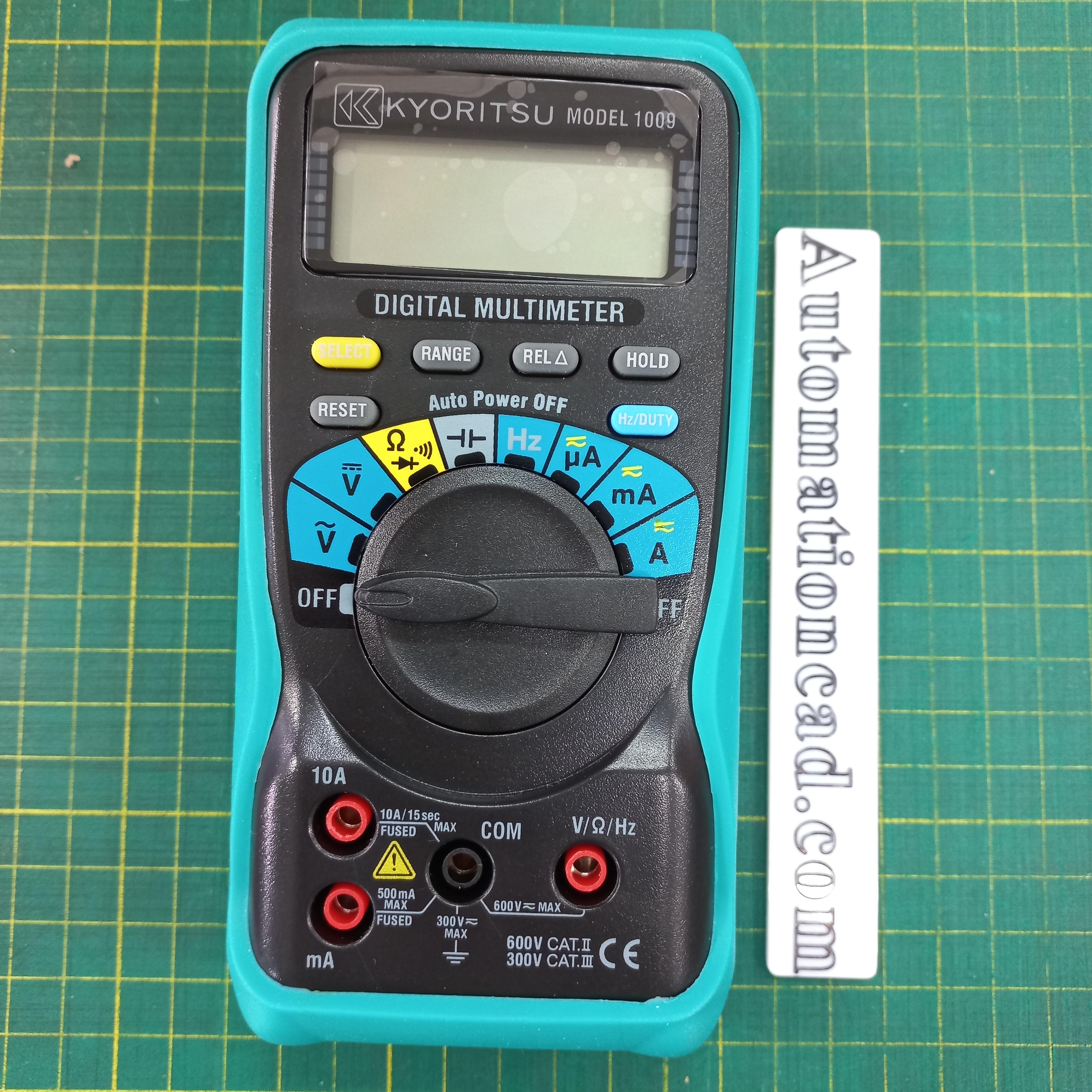 ดิจิตอลมัลติมิเตอร์ ครบชุด KYORITSU Digital Multimeters รุ่น 1009