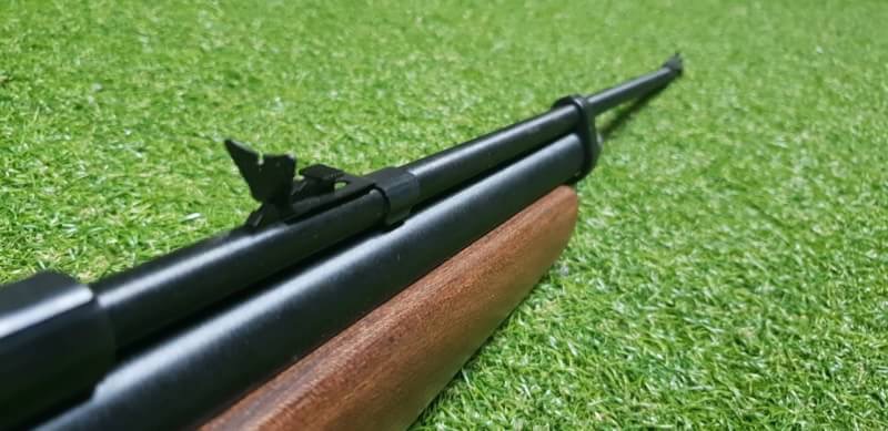 New.ปืนยาวอัดแก๊สCrosman2260 SherDan 5.5mm.cal. Co2 Air Rifle เบอร์2 ✔SP 600Fps+ ✔Weight น้ำหนัก 2.75g ✔body Wood งานไม้สวยงาม ✔ระบบ ขึ้นลำลูกเลื่อนยิงทีละนัด ✔ระยะหลังผล 35-45m. ไกล 50m+ ✔Co2 12g 1 หลอดยิงได้~ 50