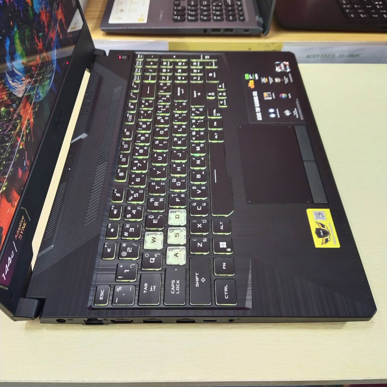 ASUS TUF GAMING A15 FA506NF-HN005W สภาพเครื่อง 97% *ติดฟิล์มกันรอยหน้าจอ* (ประกันศูนย์ 06/06/2026)