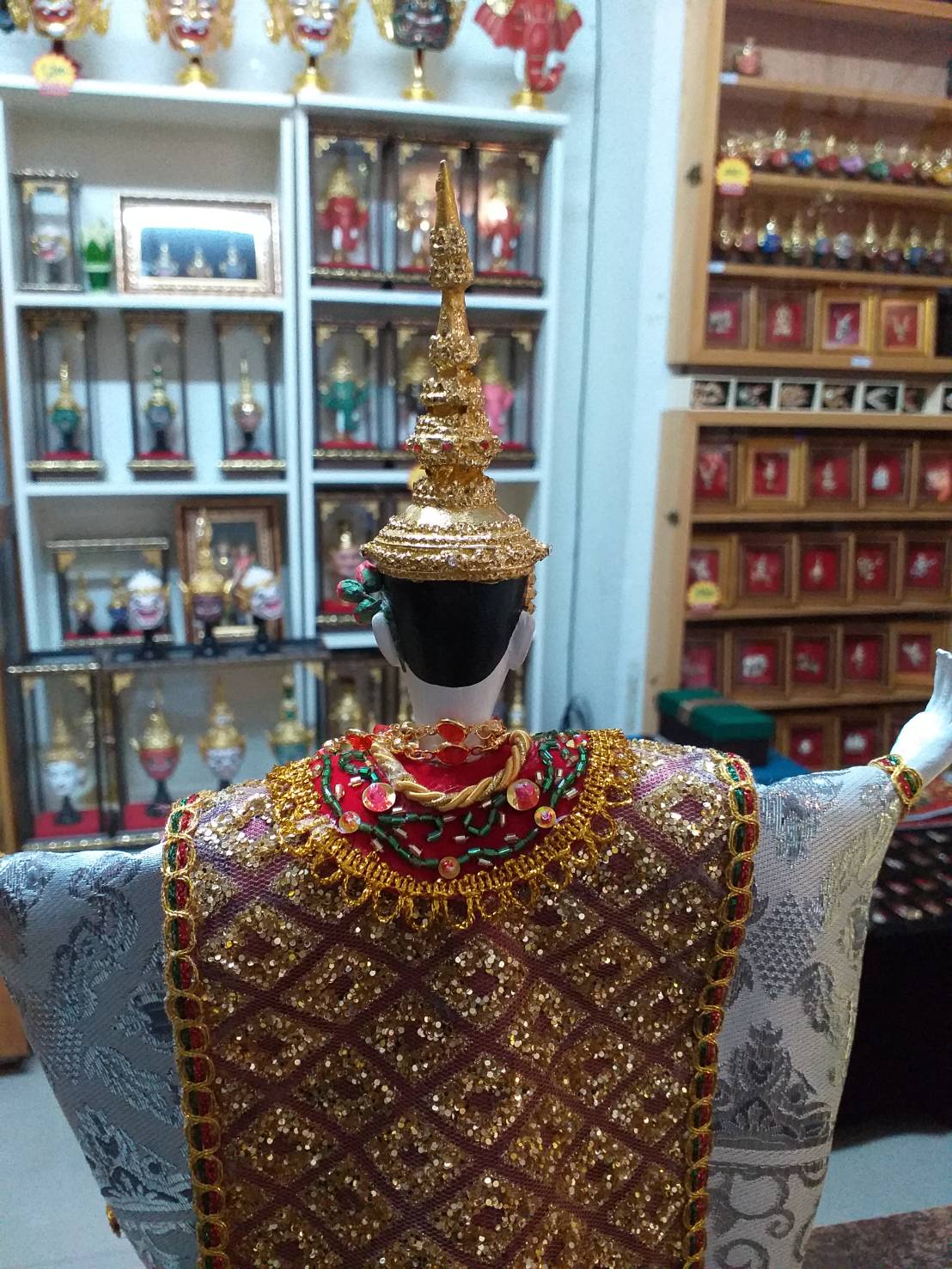 หุ่นกระบอก ตัวนาง ขนาด 30 ซม.