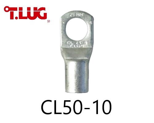 หางปลารุ่นหนาทรงยุโรป แบบท่อ CL 50-10 TLUG ใช้กับสาย 50 sq.mm (20 ชิ้น/ห่อ)