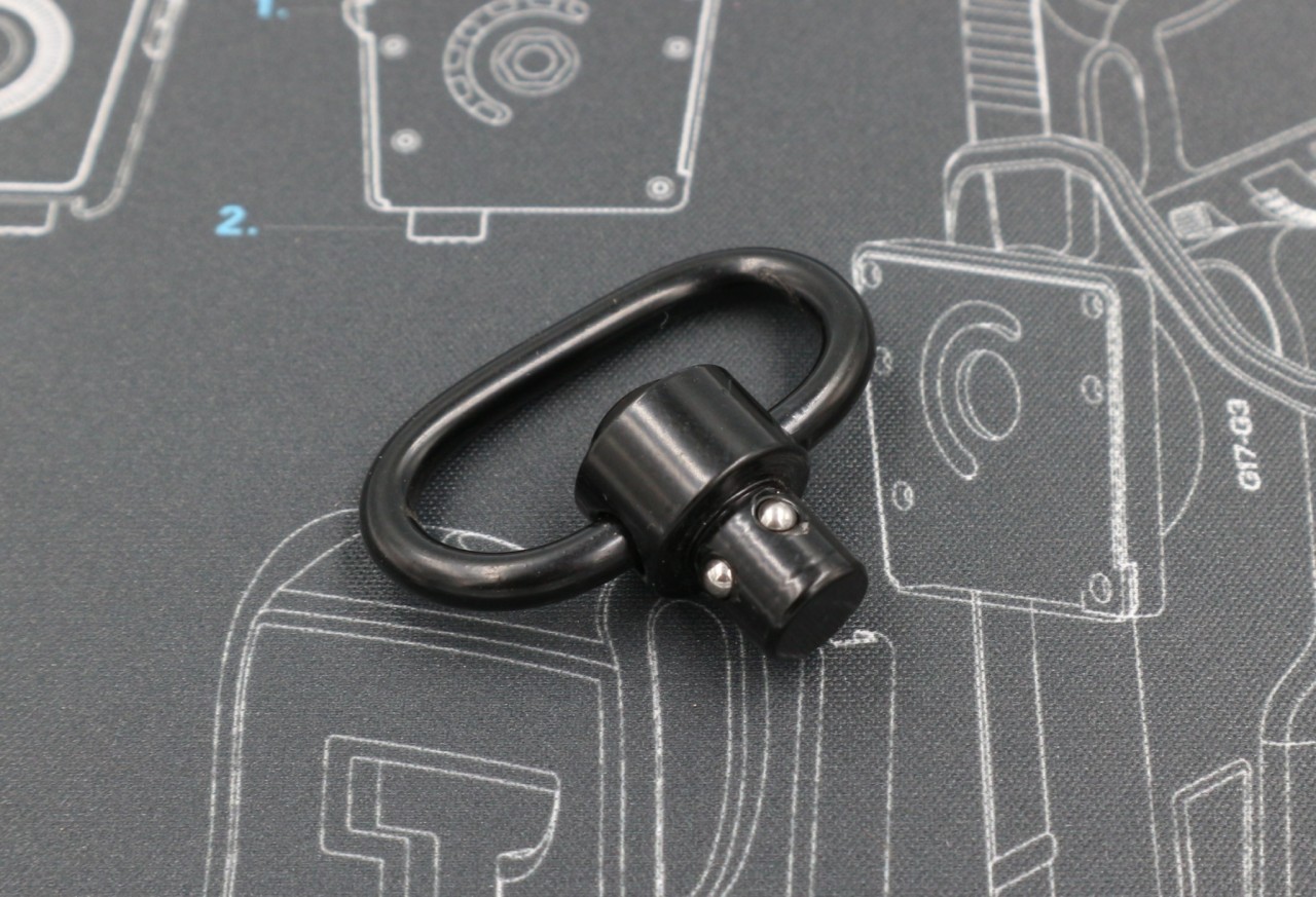 🔥🔥 สินค้าใหม่ค่ะ หูกระวินปลดไว ( Quick Detach Sling Swivel ) 💥 ผลิตจาก โลหะอัลลอยด์ ทนทาน 💥 ใช้เกี่ยว หรือ ร้อยสายสะพาย (กว้างไม่เกิน 35 mm.) 💥 ใช้งานง่าย ติดตั้งสะดวก 💥 แข็งแรง รับน้ำหนักได้ดี ราคาส่ง