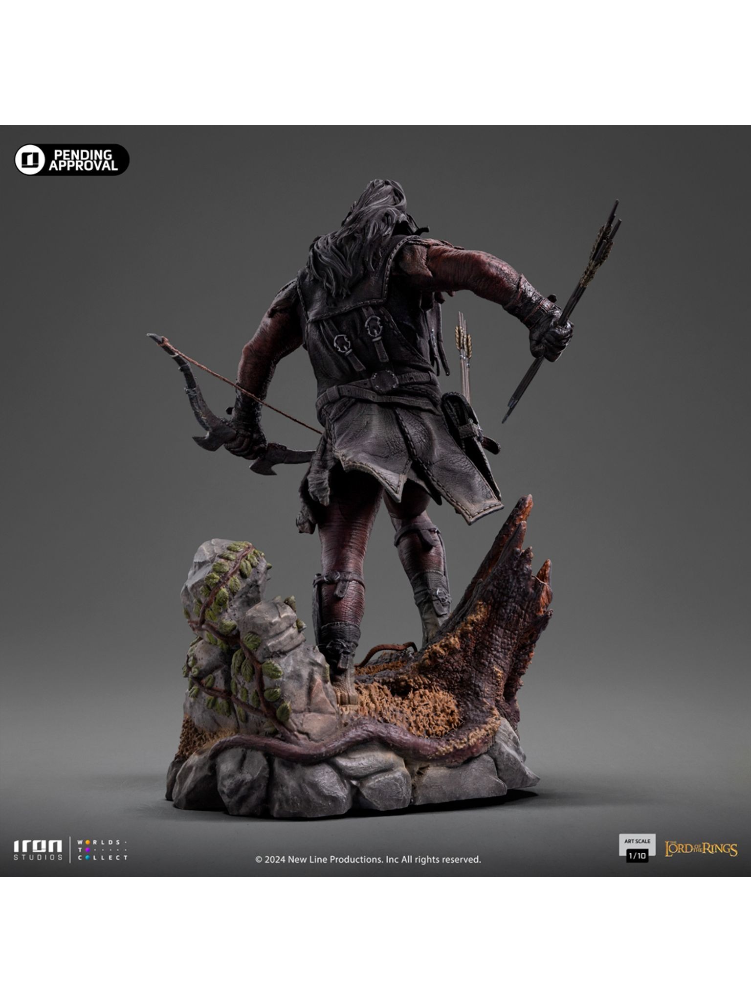 เปิดจอง : Lurtz Uruk-hai Leader: Lord of the Rings 1/10 Scale