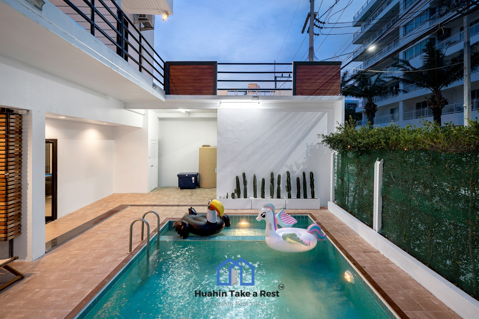 HR15043 บ้านพักหัวหิน บ้านบีชไซด์ พูลวิลล่า