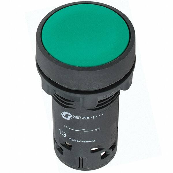 ปุ่มกด Push Button Switch 1NO SCHNEIDER สวิตซ์กดเด้งกลับ รู 22 mm