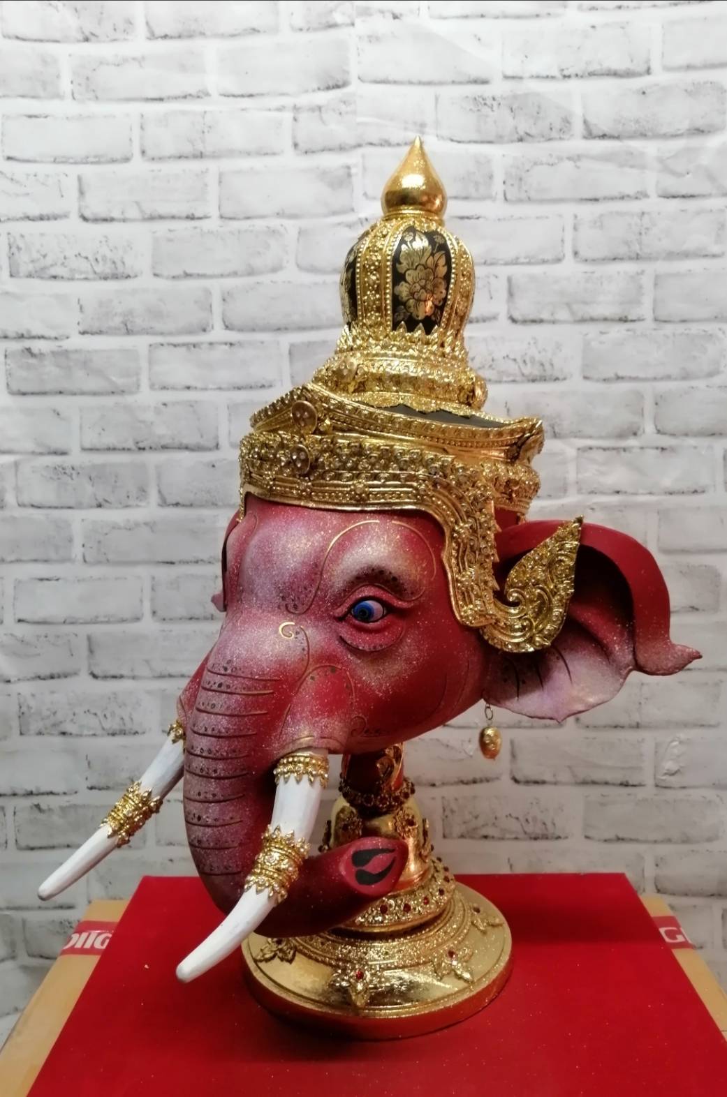 พระพิฆเนศ ขนาดครอบ เกรดพรีเมี่ยม