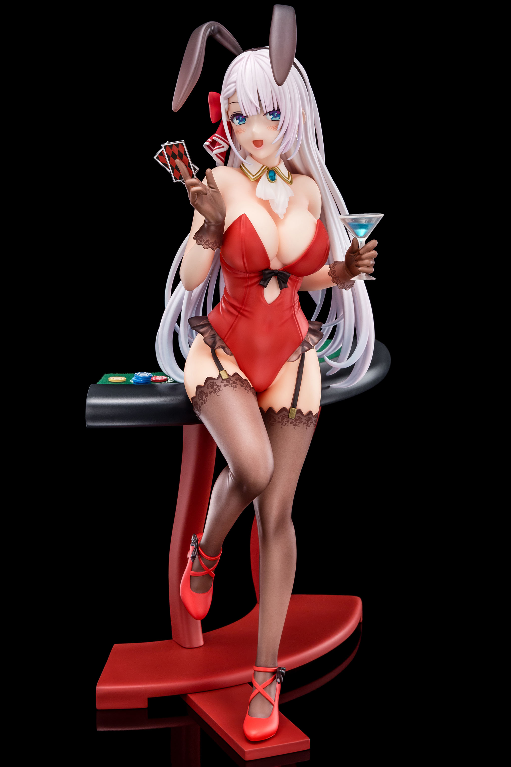 เปิดจอง : Riselia Ray Crystalia wearing crimson bunny costume with Nip Slip Gimmick System