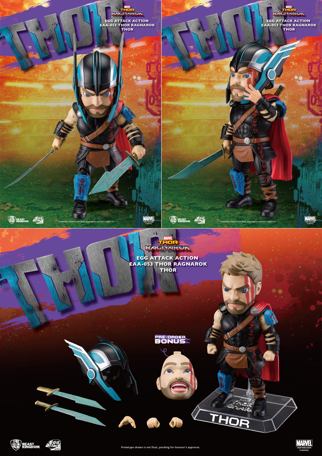 เปิดจอง Egg Attack Action EAA-053 - Thor Ragnarok
