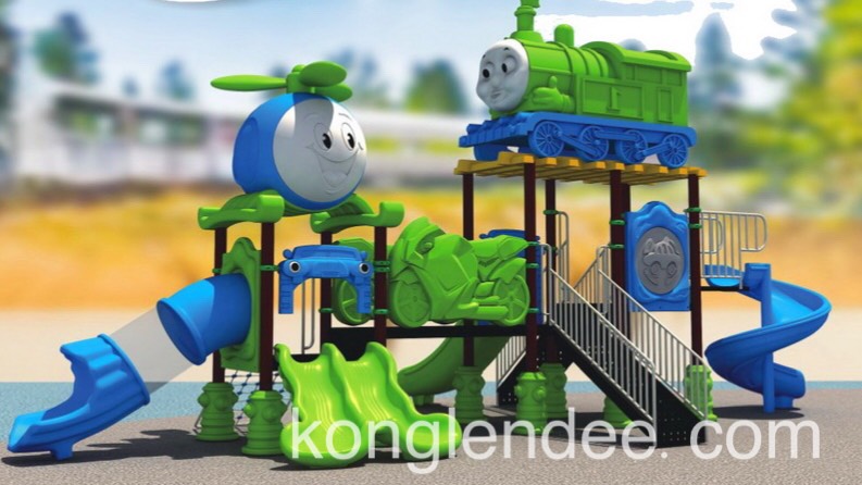 เครื่องเล่นสนาม ชุดโทมัสแอนด์เฟรนด์สไลด์
