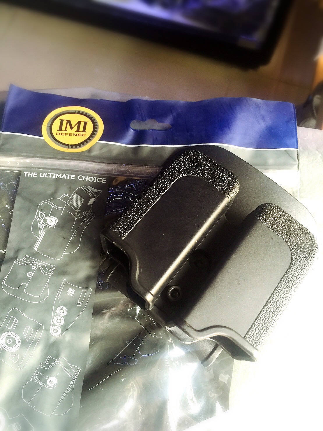 New.ซองปืน / ซองแม็กคู่ imi ล็อค 2 ชั้น หรือ Duble lock ใช้กับปืน GLOCK 17 / 19 ราคาพิเศษ