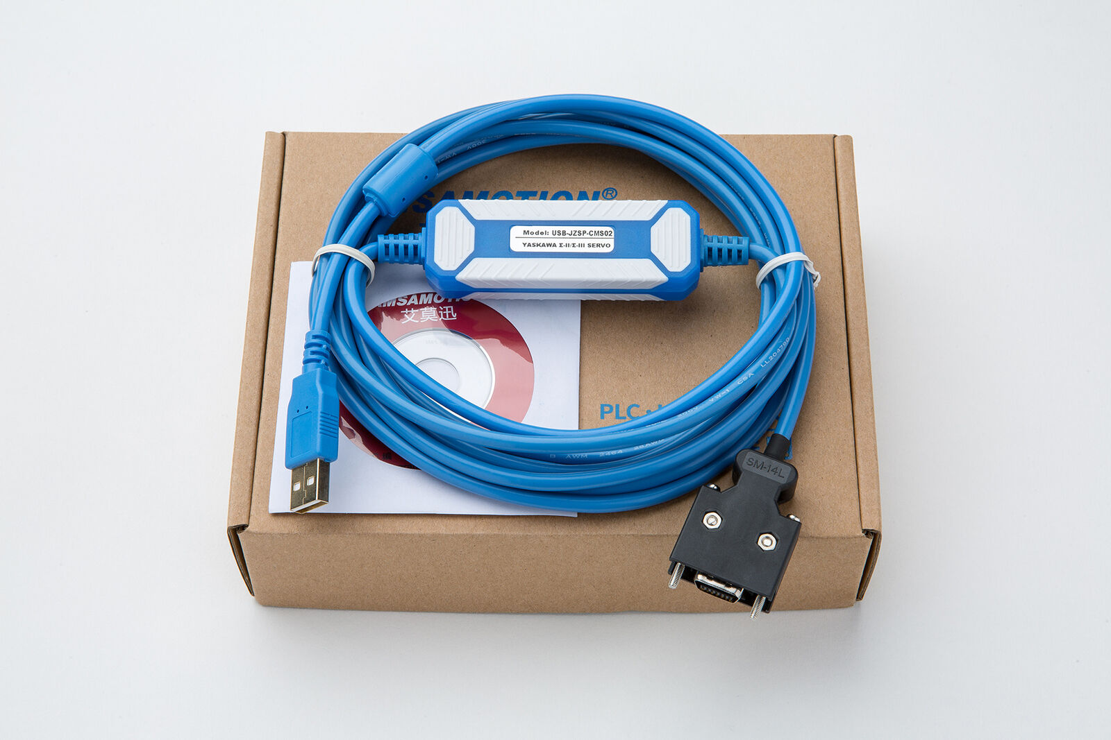 สายลิ้งค์ SERVO DRIVE YASKAWA Σ-II/Σ-III Sigma2/ Sigma3 USB-JZSP-CMS02