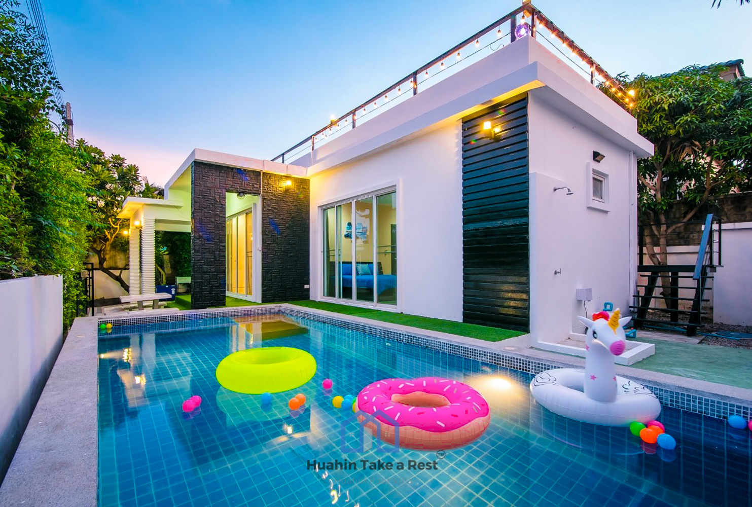 HR2001 บ้านพักหัวหิน บ้านซีฮอส พูลวิลล่า