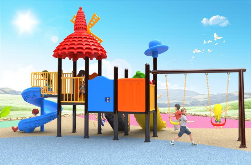 เครื่องเล่นสนามชุดกังหันชิงช้า