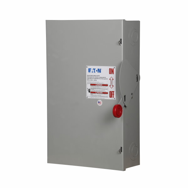 Safety Switches EATON เซฟตี้สวิทช์ 200A Single Phase แบบใส่ฟิวส์ได้ INDOOR