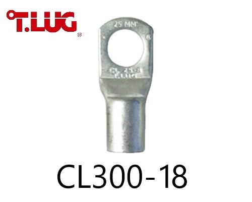 หางปลารุ่นหนาทรงยุโรป แบบท่อ CL 300-18 TLUG ใช้กับสาย 300 sq.mm