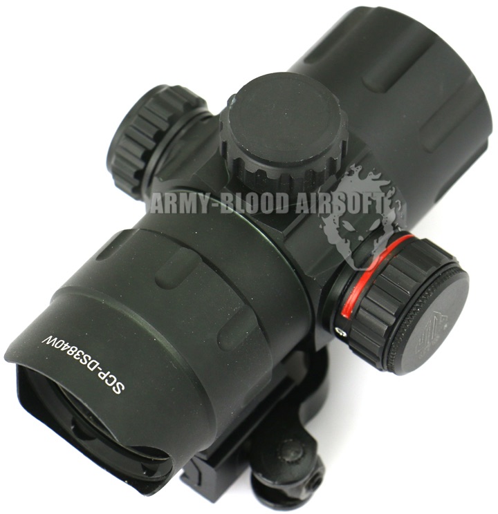 New.UTG 4.2" ITA Red/Green CQB Dot with QD Mount, Riser Adaptornex ราคาพิเศษ