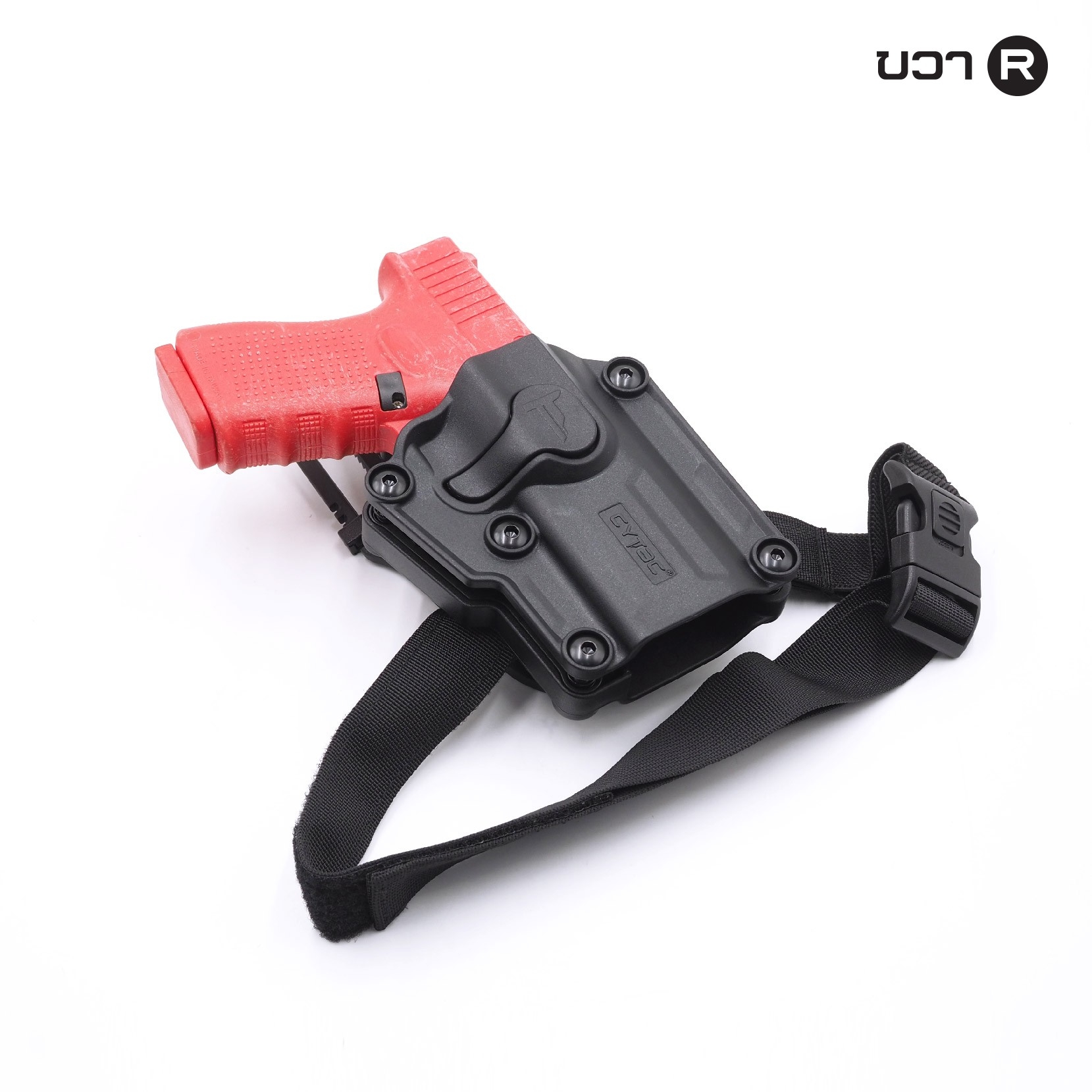 New.ซอง Megafit + เพลทลดต่ำ Cytac ( Megafit Universal Holster with low ride belt loop ) ♨ ซงปืนที่ออกแบบมาให้สามารถใช้งานได้หลากหลายรุ่น (ตามตารางแนบ) เช่น Glock , Sig Sauer, CZ , Beretta, Ruger , S&W, Walther, Colt, Taurus และอื่นๆ ♨ ตัวซอง