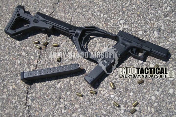 New.ENDO style Tactical Stock Adapter for Glock Series (BK/DE) ราคาพิเศษ