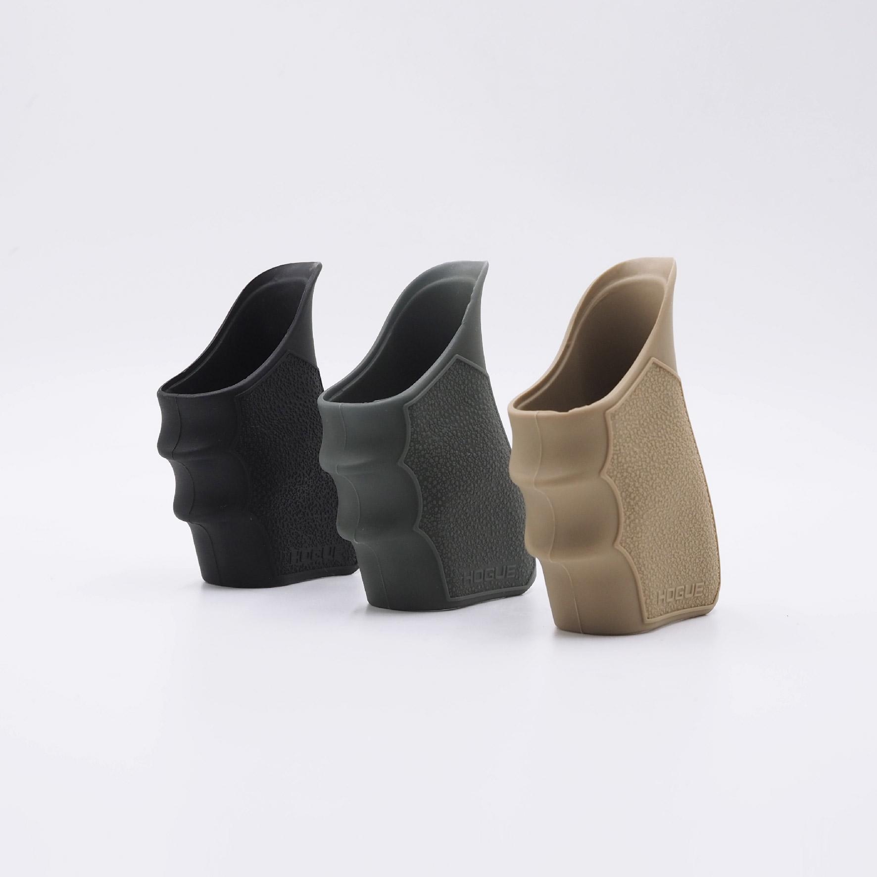 New. ยางรัดด้ามตัว H รุ่น G17 ( Glock17 Grip Sleeve ) ▪ผลิตจากยางเกรดคุณภาพ ▪เพิ่มความมั่นใจ ช่วยให้จับกระชับมือ ▪เหมาะสำหรับ G17, 18, 20, 21, 22, 24, 31, 34, 35, 37, 40, 41 3 สี ดำ ทราย เขียว