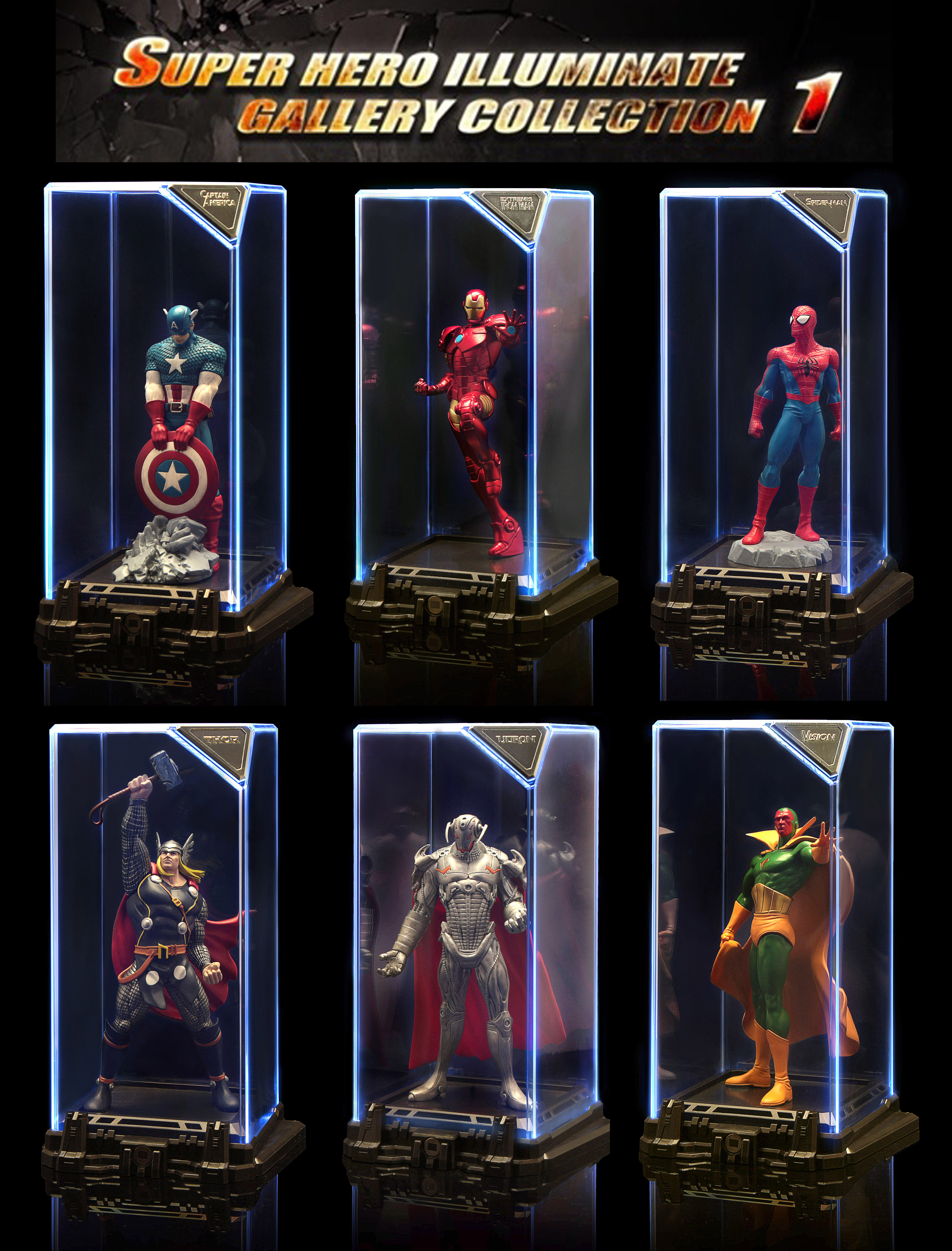 เปิดจอง Marvel Super Hero Illuminate Gallery Collection 1