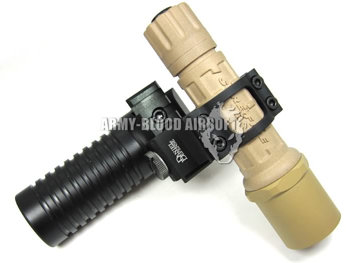 RM-Equipment Style RailGrip W/ Rails (A type)