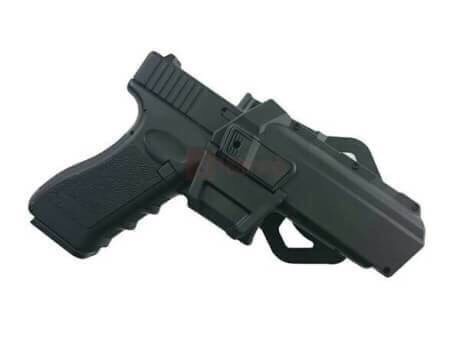 New.สินค้ามาใหม่ ซองปืนสั้น GLOCK ARMY FORCE Tactical Movable Holster for Marui/WE Glock Pistol for G17/G18/G19 Pistol สีดำ / สีทราย ราคาพิเศษ