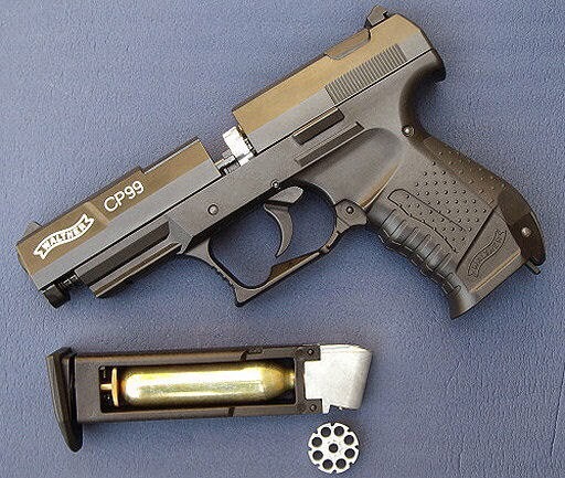 New.ปืนสั้น UMAREX WALTHER CP99 CO2. Cal 4.5 mm. (.177) ราคาพิเศษ